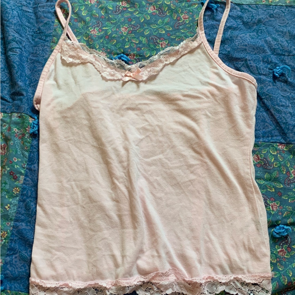Pink cami